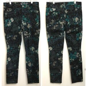GAP Always Skinny Floral Jeans Size 6